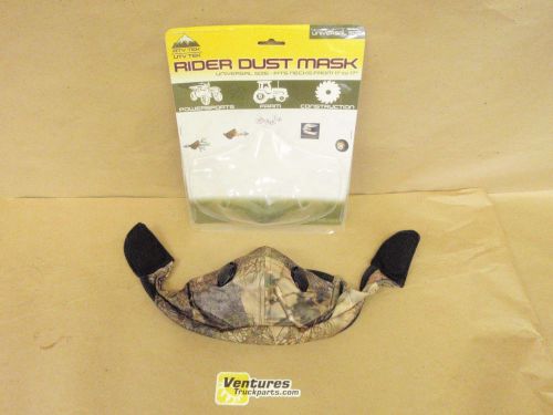 Dust mask kings cammo filter 99% atv four wheeler pro series rider  fits s m l