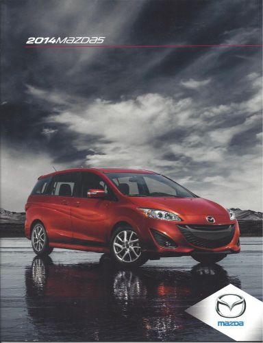 2014  mazda5 sport/touring &amp; grand touring  26 page brochure