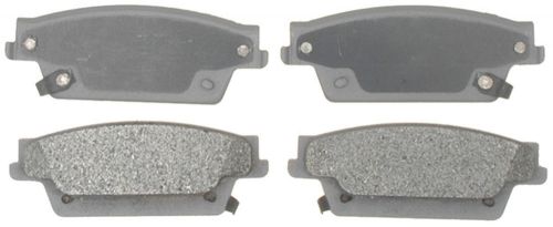Acdelco 14d1020am rear semi metallic brake pads