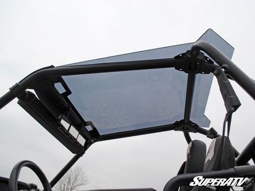 Polaris rzr xp 1000 tinted roof with spoiler
