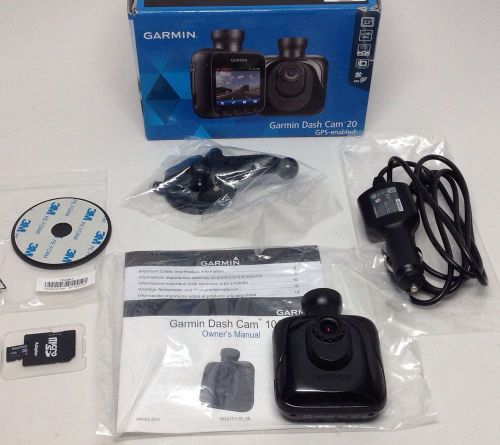 Garmin dash cam 20 standalone driving recorder with gps, hd camera new shipsfree