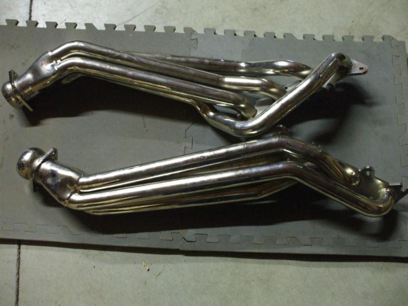 2011-2014 mustang gt 5.0l bbk long tube headers (silver ceramic)@@sale@@