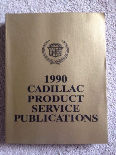 1990 cadillac product service publications manual gm catalog book