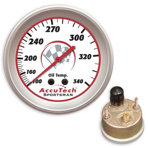 Longacre 46524 accutech sportsman 2015 weather resistant oil temp gauge