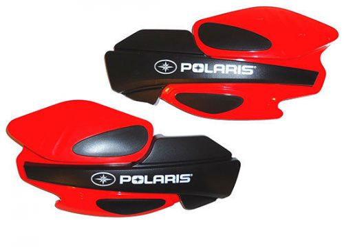 Oem 2005 2006 polaris 900 fusion switchback red hand wind guards