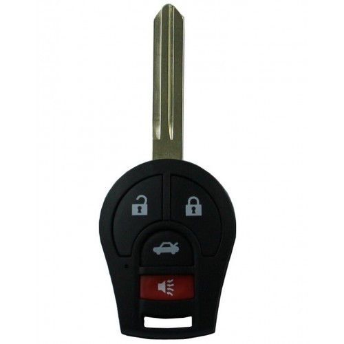 Replacement remote control key ignition 3+1b for nissan cube juke cwtwb1u751