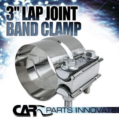 Bnad muffler clamp connector 3&#034; exhaust catback stainless steel