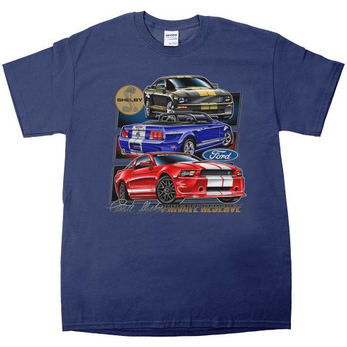 Apparel t-shirt blue shelby private reserve x-large