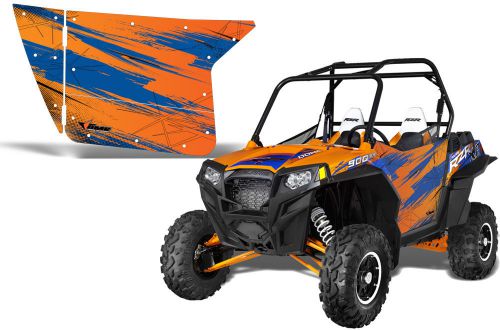 Amr racing graphic wrap kit polaris rzr 900 utv inc doors rzr900 decal org mad u