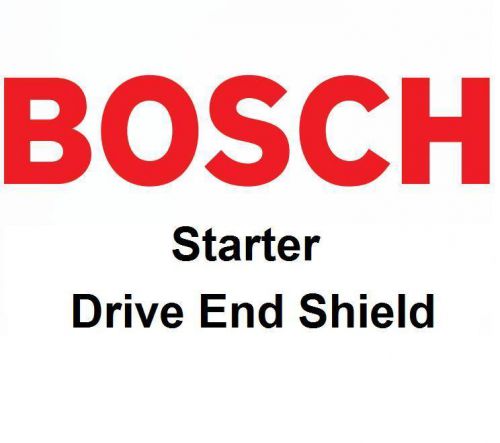 Bosch starter drive end shield 2005827092
