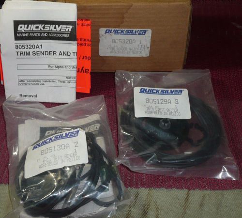 New trim sender switch kit 805320a 1,2,3 quicksilver