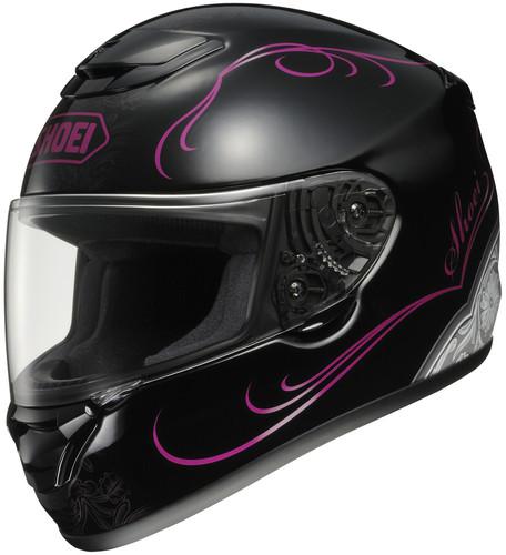 Shoei qwest sonoma full face street motorcycle helmet black pink size xx-large