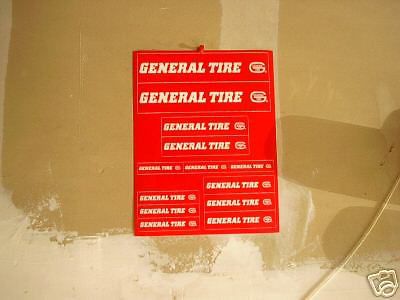 General continental tires decals stickers logos (g)