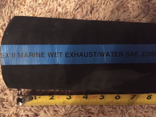 3&#034; marine wet exhaust hose 3 in id per foot mercruiser pcm indmar boat