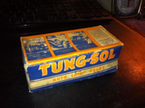 Vintage tung-sol auto light bulbs 10 pack (nos)