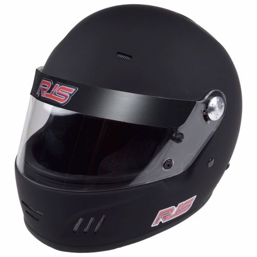 Rjs racing new snell sa2015 full face pro helmet scca imsa matte black large