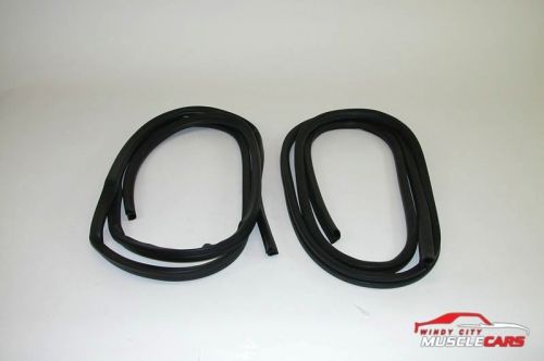1973-79 ford f-series full size pickup door seal kit no reserve!