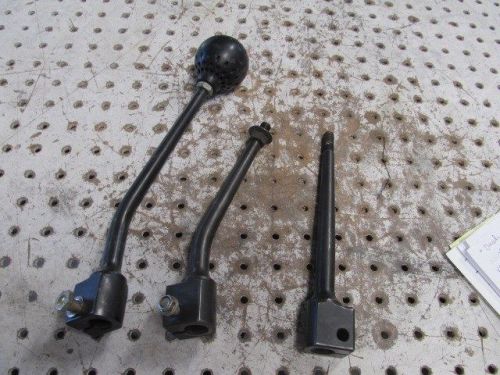 Nascar mid valley transmission shifter x 3 with 1 ball 3 diff sizes