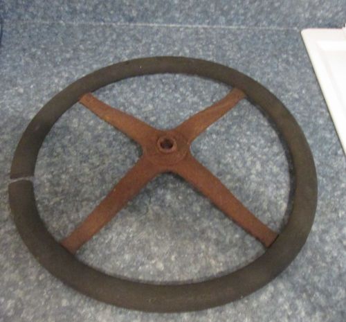 17&#034; steering wheel vintage antique original condition