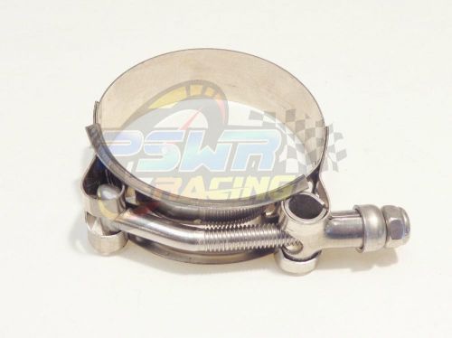 Pswr 2.25&#034;, 49mm-57mm, 1.93&#034;-2.24&#034; ss 304 t-bolt clamps turbo silicone hose
