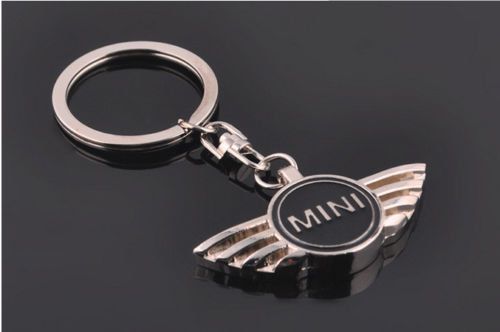 Car logo key chain metal keychain key ring for mini free shipping.