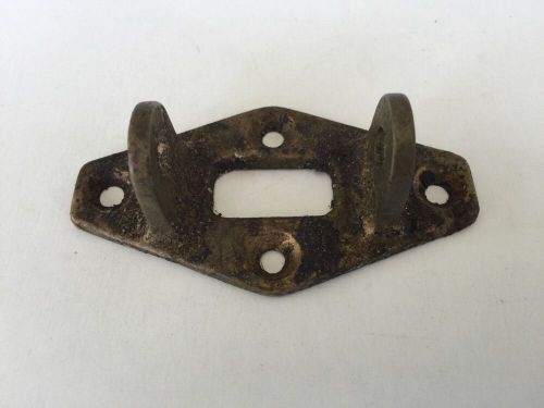 Vintage sailboat (lightning) parts 3 inch solid brass cleat
