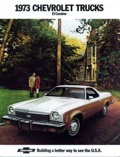 Chevrolet el camino 1973 dealer brochure