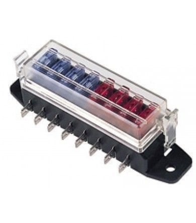 Standard ato blade fuse box 8 way circuit block holder 12v/24v car atv fu