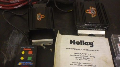 Holley pro strip annihilator ignition ict-400 nitrous, drag, msd 7al2 digital