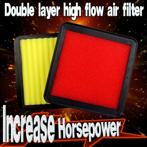 High flow air filter fit subaru wrx sti  2.0 2.5 2012-2016 ( match kn 33-2304 )