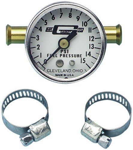 Mr. gasket 1560 fuel pressure gauge with in-line adapter