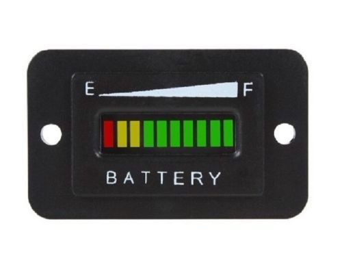 1x 48v volt battery indicator meter gauge for ezgo club car yamaha golf cart