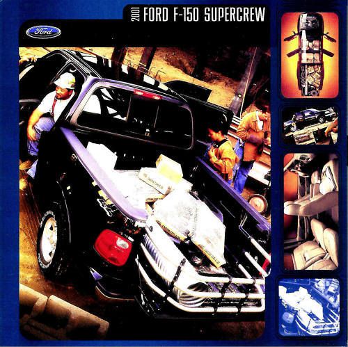 2001 ford f-150 supercrew pickup brochure -xlt-lariat-f150 super crew