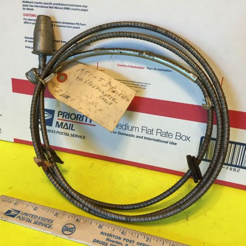 Packard speedometer cable assembly.   item:  4604