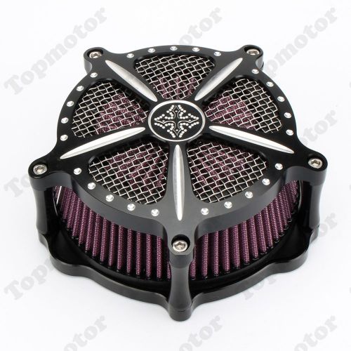Contrast cut air cleaner filter for harley sportster xl883 xl1200 1991-2016