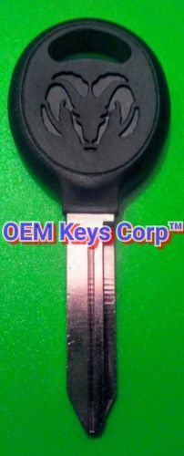 1 oem ram logo key blank. original. y-159 made by strattec.