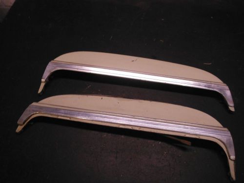 Real gm 73 74 75 76 chevy impala caprice rear fender skirts 62662354 6262353