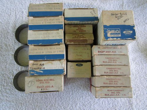 Nos 1950&#039;s 1960&#039;s ford engine bearing lot l@@k