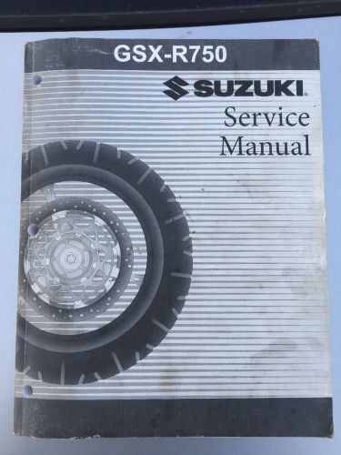 Suzuki service manual gsx-r750 2006