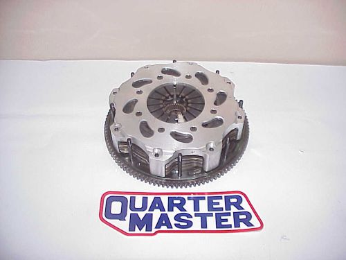 Quartermaster 7-1/4&#034; evo 29 spline 3 disc clutch &amp; 110 tooth flywheel chevy r07