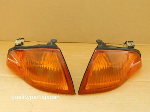 Nissan skyline r32 gts gts-t front corner lights indicator jdm signal lamps