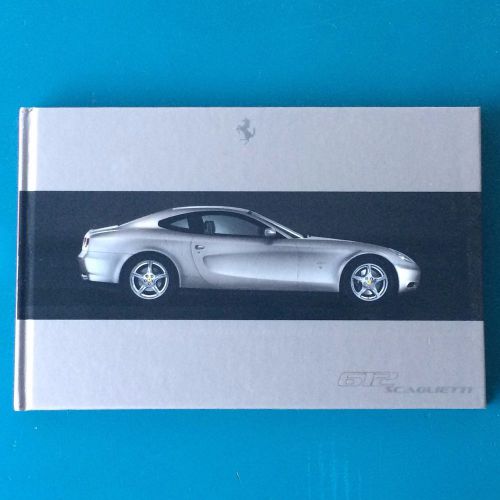 Ferrari 612 scaglietti dealership brochure book