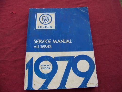 1979 buick service manual all series