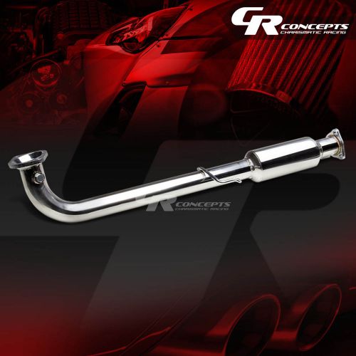 Stainless exhaust downpipe down pipe for 01-05 honda civic ex em es em2 d17a2