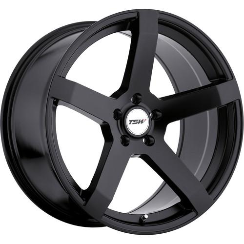 18x8.5 black tsw tanaka wheels 5x120 +15 bmw 7 series 740 7 series 750