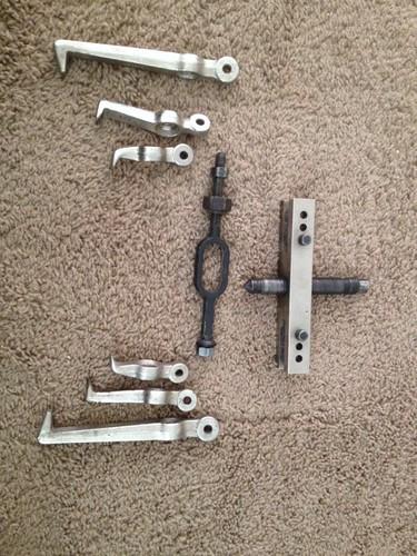 Snap on - cj85-1 gear puller set yoke w/ 3 sets of jaws ( 3", 4", 6" ) cj-81-2a