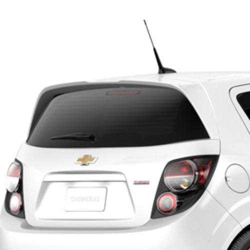 12-14 chevrolet sonic hatchback spoiler kit 1 piece summit white z-spec 95276628