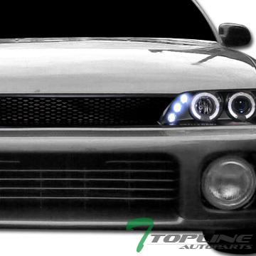 Jdm blk tr-d sport mesh front bumper hood grill grille abs 93-97 toyota corolla