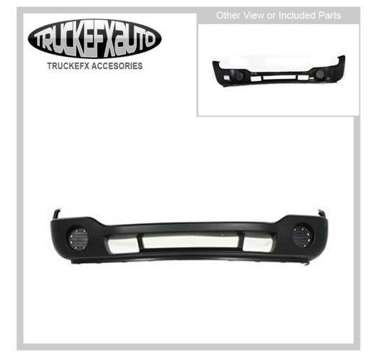 Bumper cover new primered front full size pickup gmc sierra 1500 parts 12335964