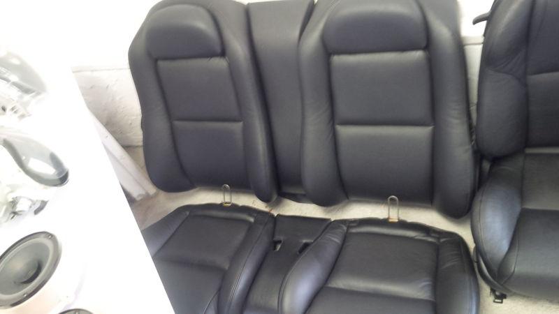 04-06 pontiac gto back leather seat black rear set